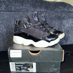 Jordan Black and White Sneakers size 11c